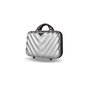 Zoozie Bags 7194 Neceser de Maquillaje Gris ABS 25x30x18 cm 13L, Elegante y Funcional para Viaje y Uso Diario